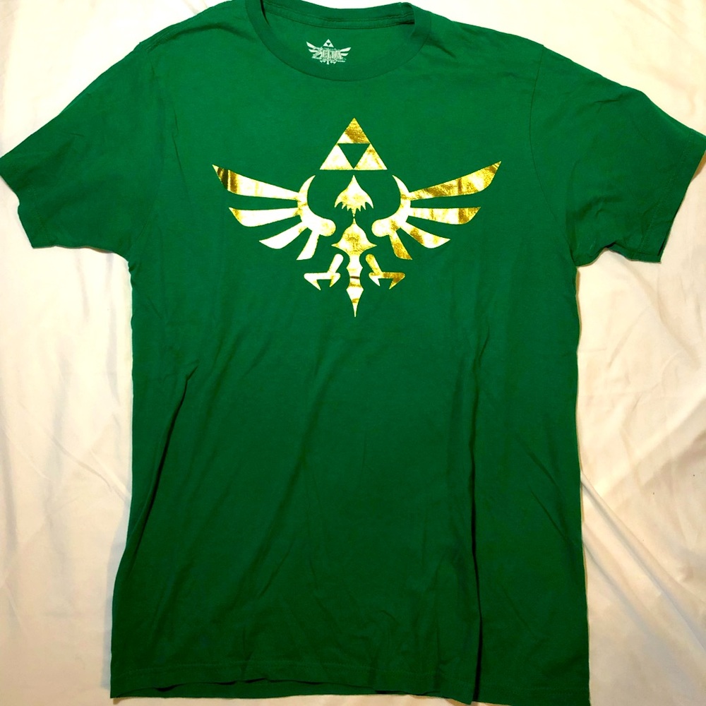 Legend of Zelda - Green Hyrule Logo T-Shirt